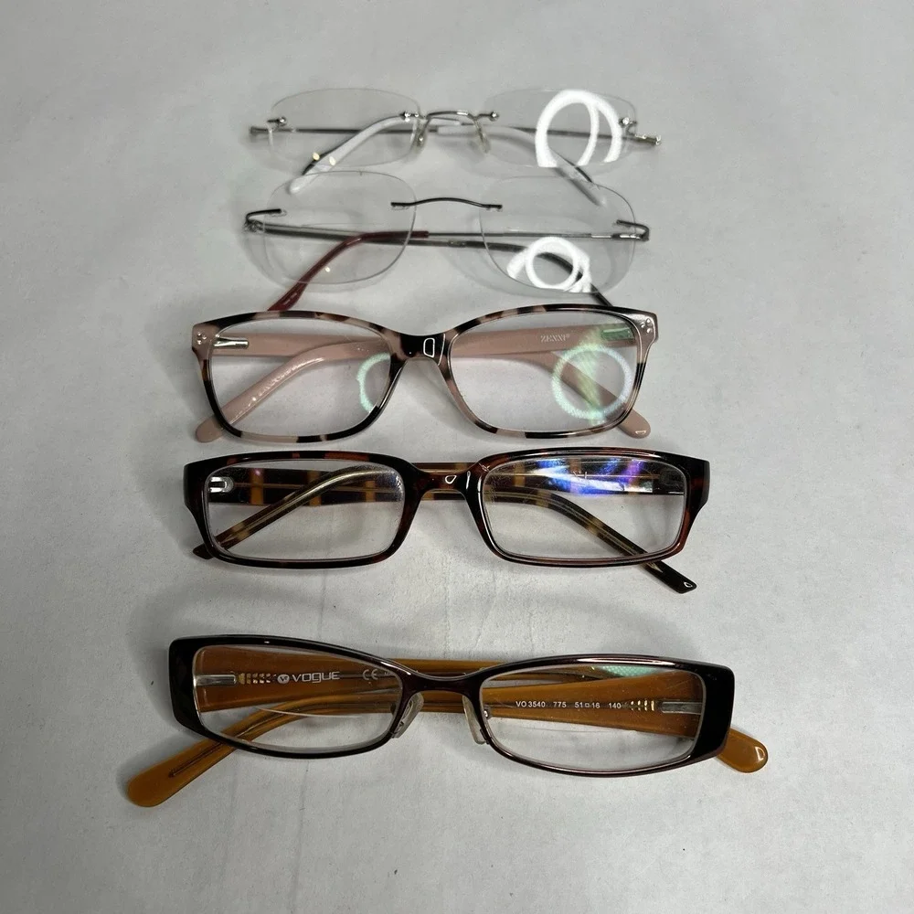 Eyeglasses Eyewear Glasses Eyeglass Frames Lot of 5 Pairs Vogue